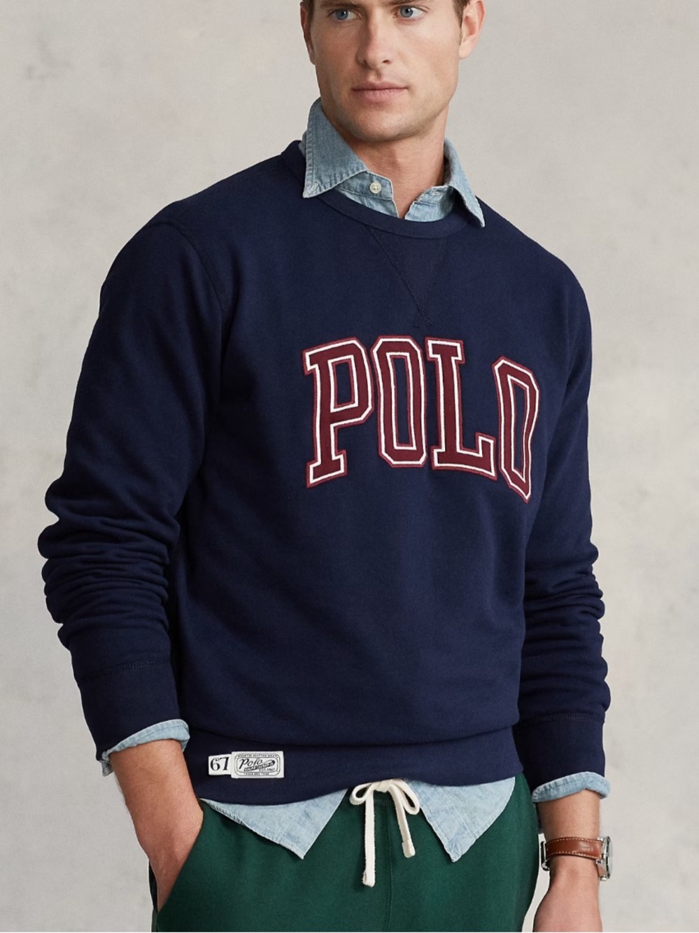 Ralph Lauren polo fleece sweatshirt